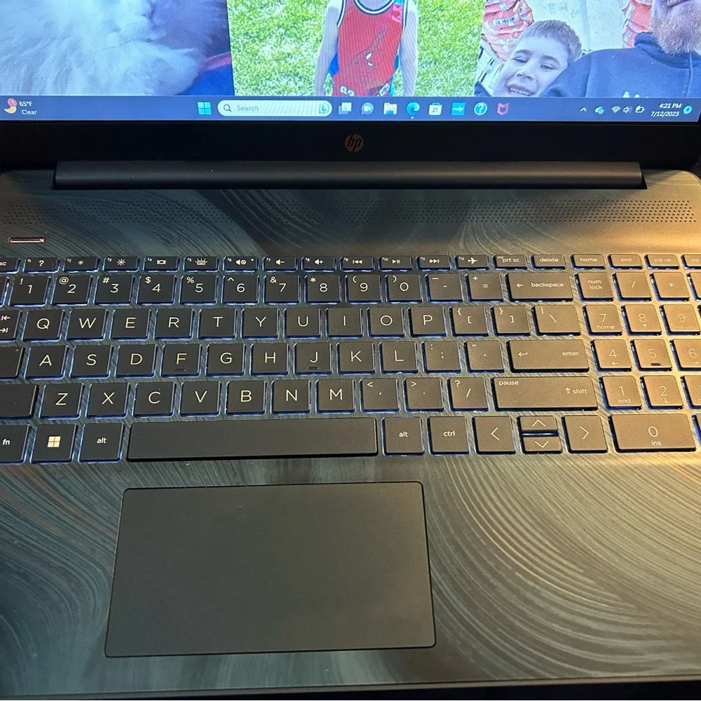 HP laptop